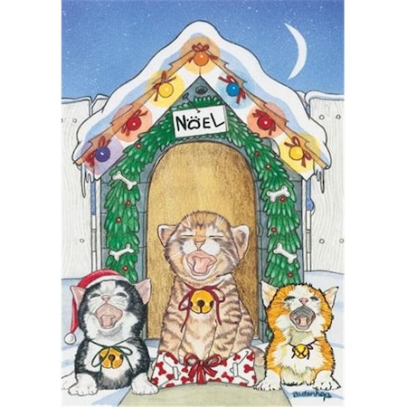 Pipsqueak Productions Pipsqueak Productions C962 Cat Holiday Boxed Cards C962